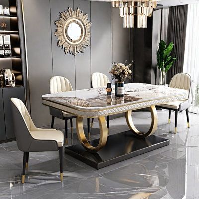 MARBLE DINNING TABLE