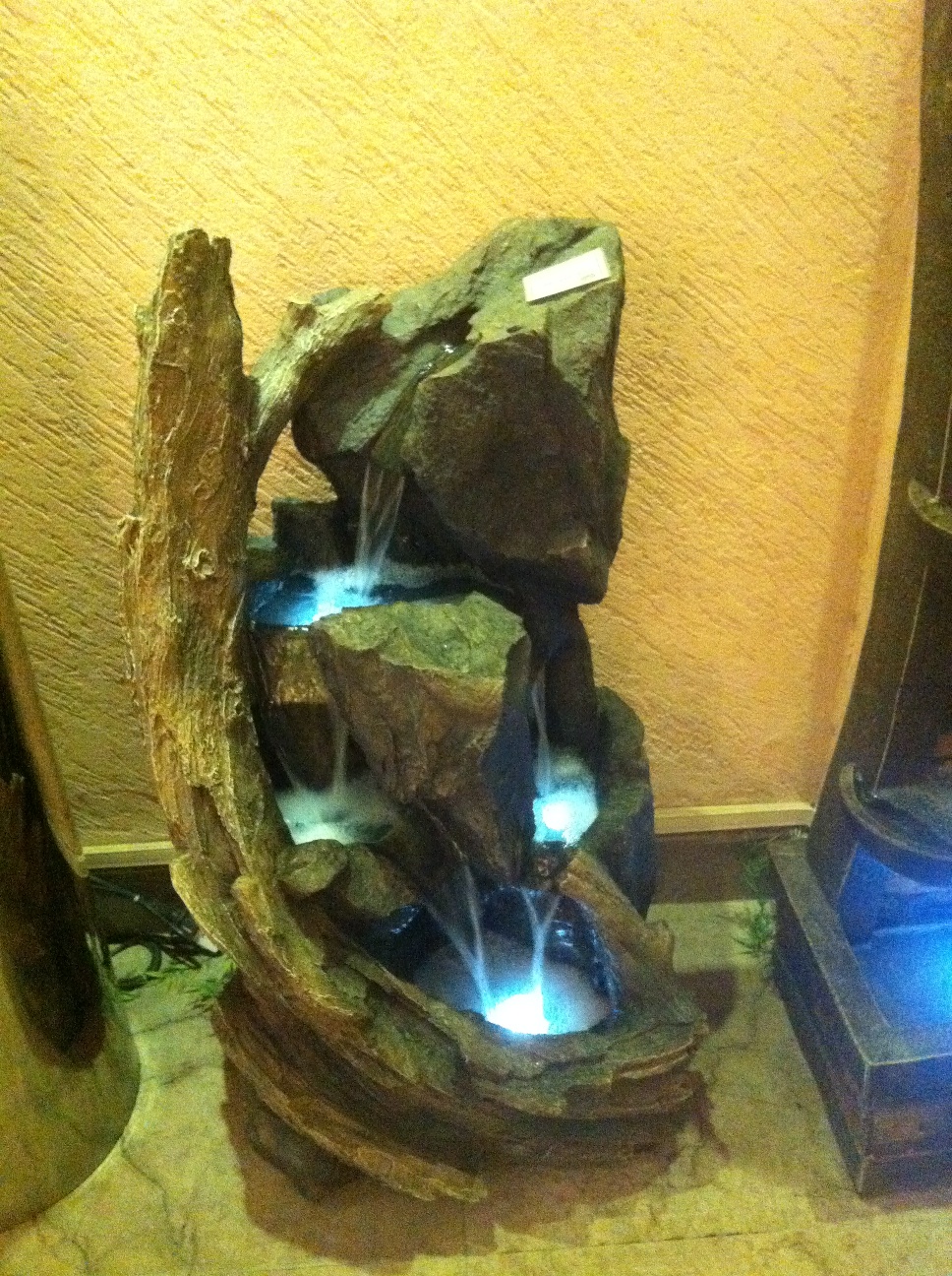 stone fountain