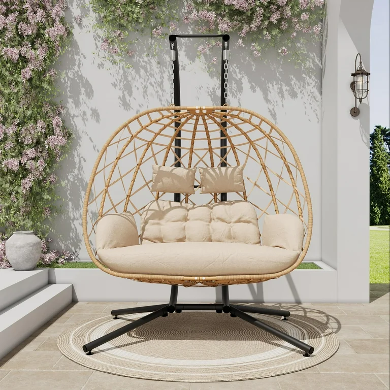 Double Seater Egg Swing Ch